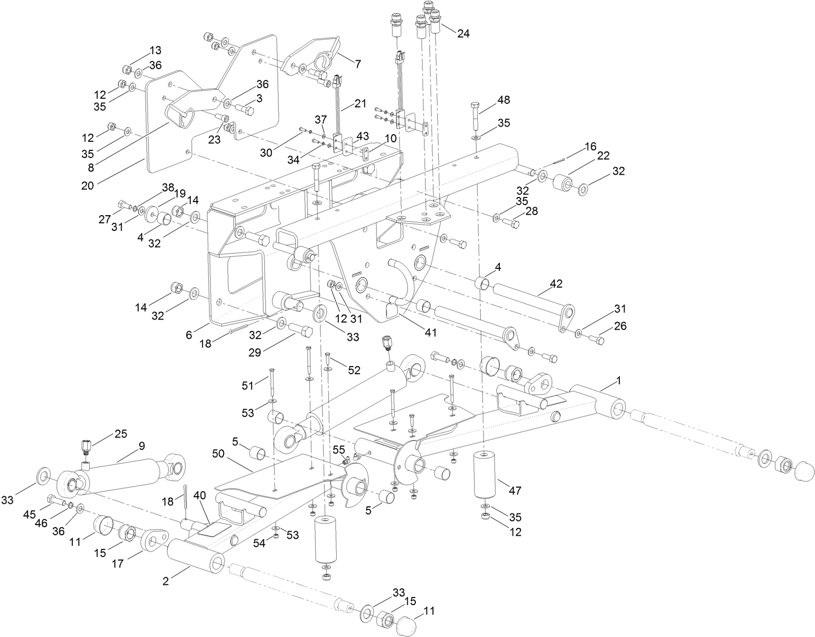 Front Lift Arm Assembly
