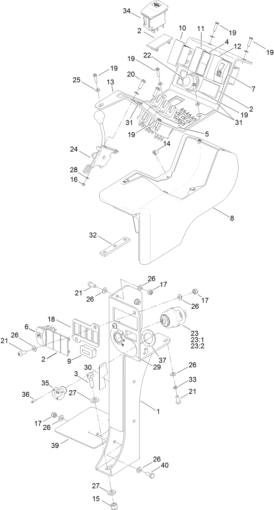 Control Panel Assembly