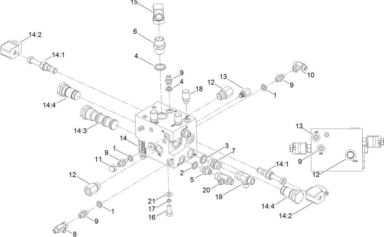 Transmission Manifold Assembly
