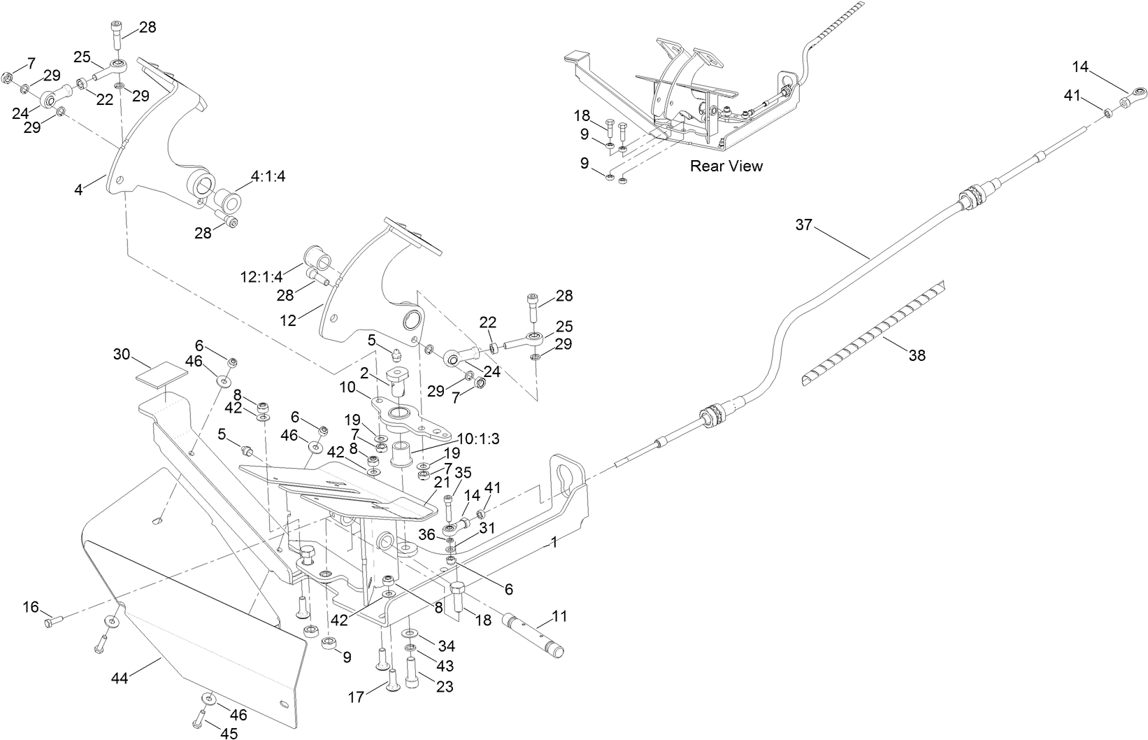Pedal Conrol Assembly