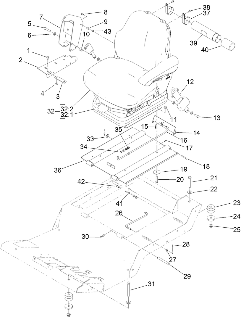 Seat Base and Seat Assembly