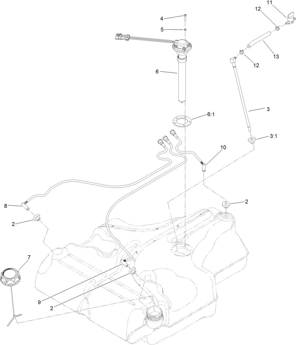 Fuel Tank Assembly No. 116-3979