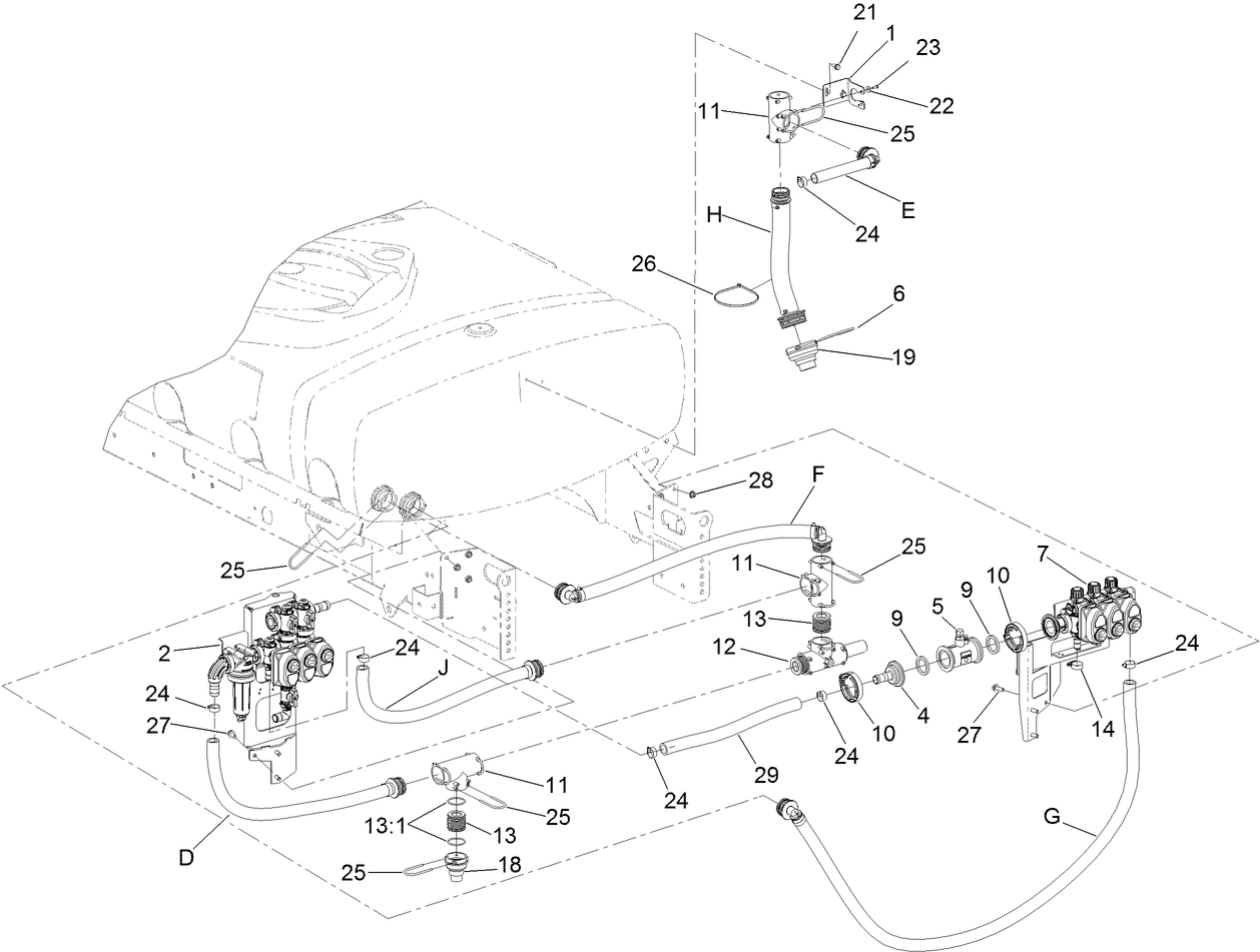 Spray Valve Assembly
