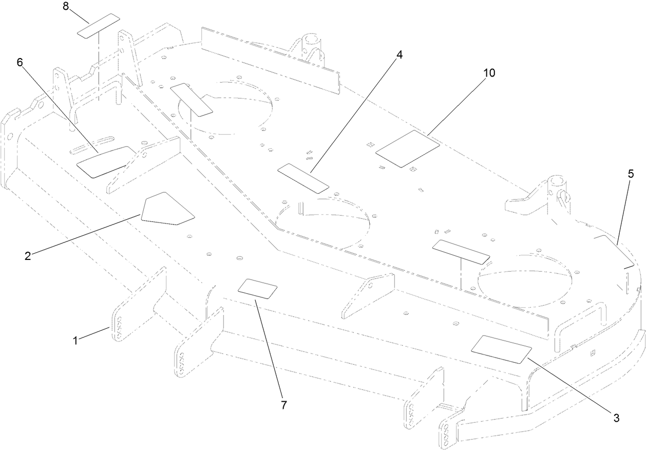 Deck Decal Assembly No. 112-7082