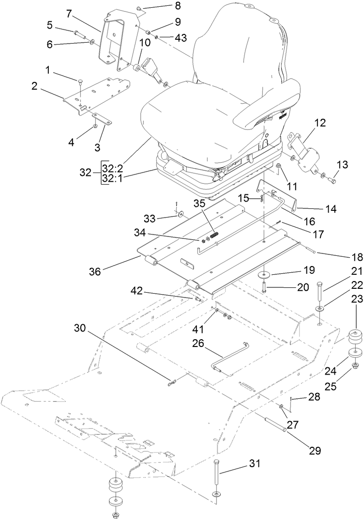 Seat Base and Seat Assembly