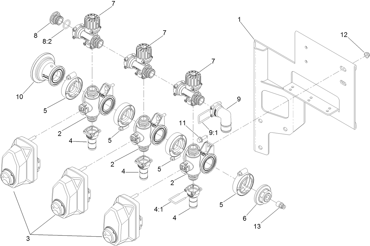 Section Valve Manifold Assembly