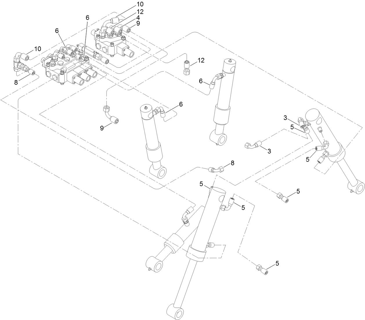 No. 2 Hose Kit Assembly No. 111-4102