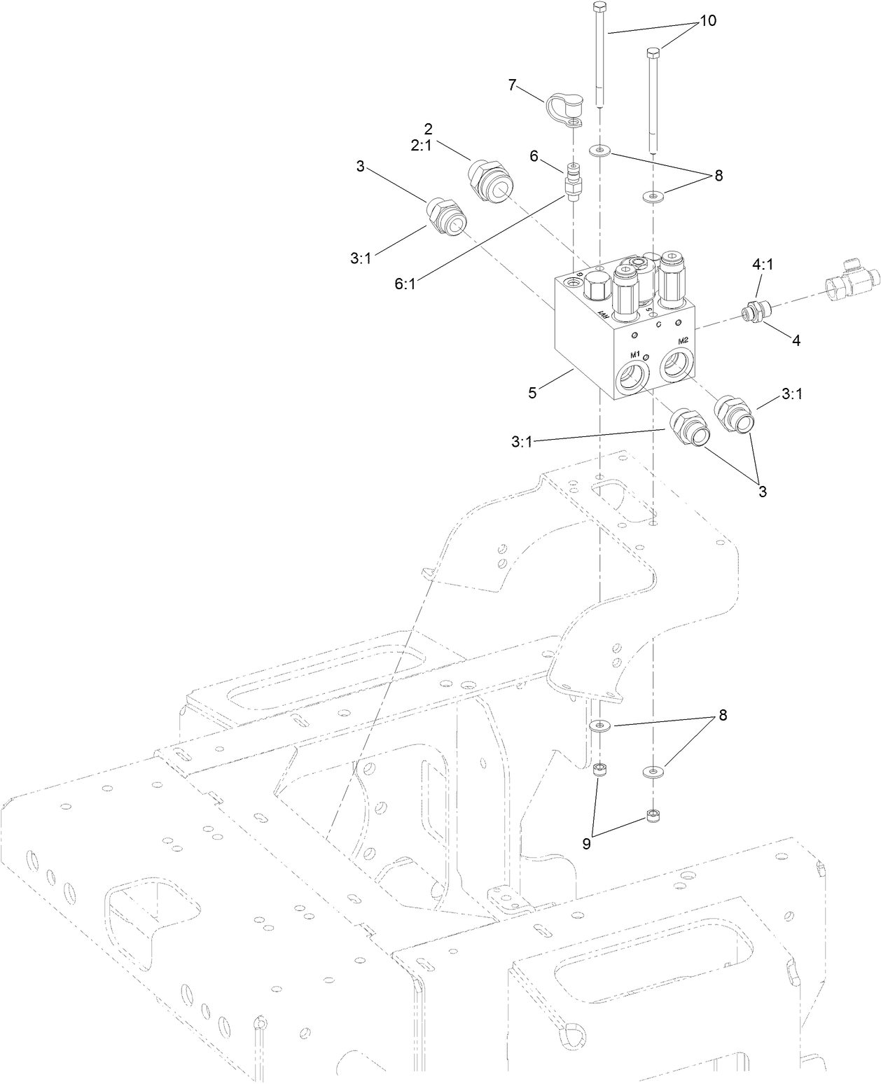 Cutter Manifold Assembly