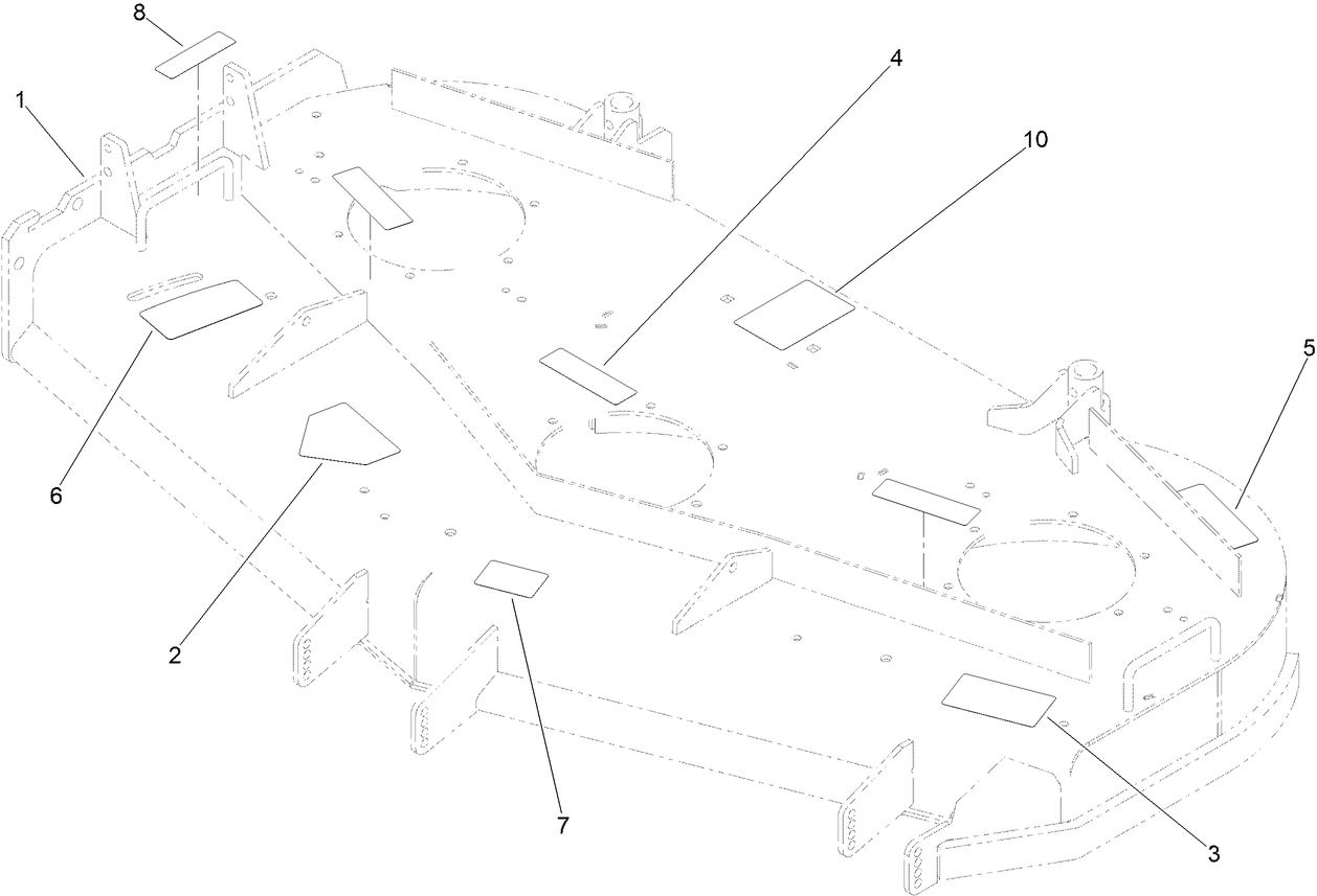 Deck Decal Assembly No. 112-7083