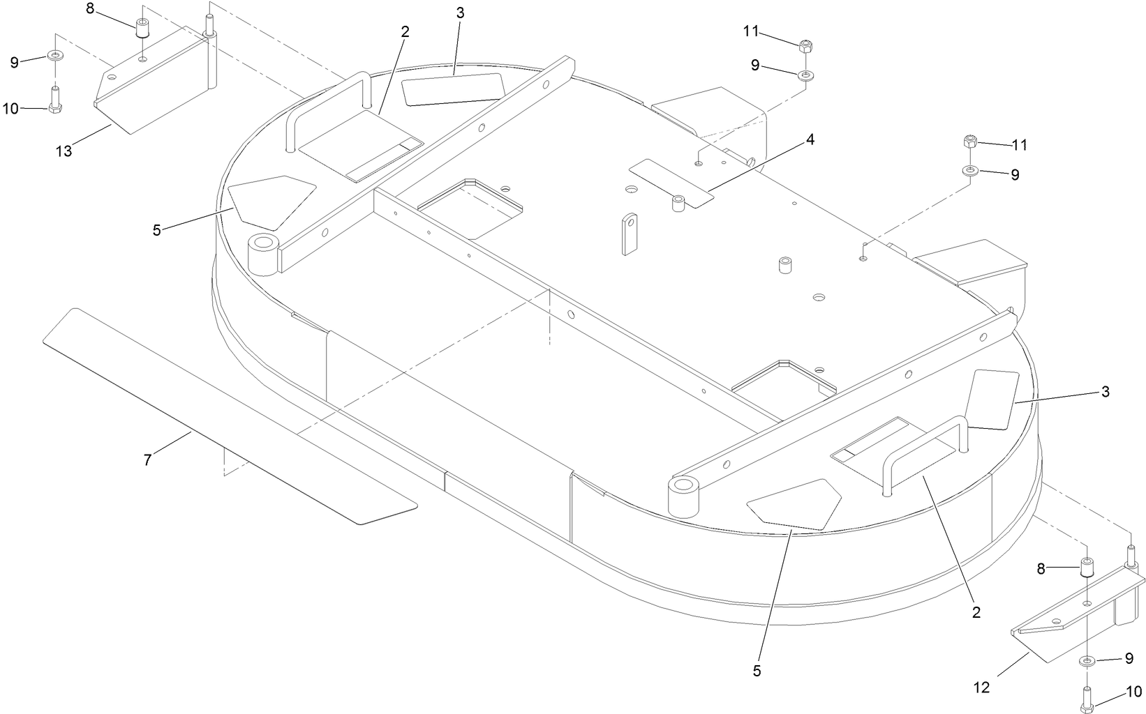 Deck Decal Assembly No. 109-4373