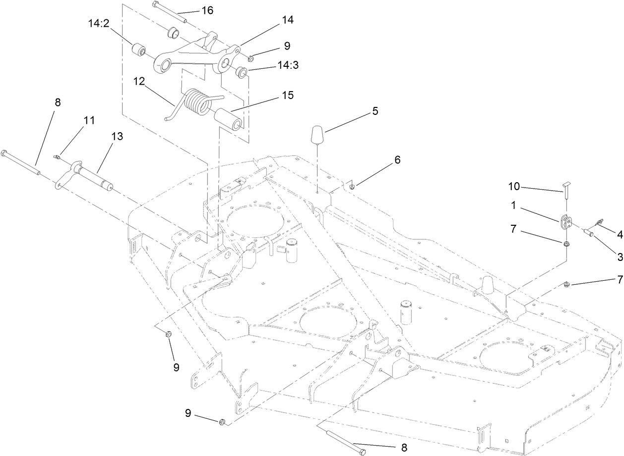 Adjustment Link and Bumper Assembly