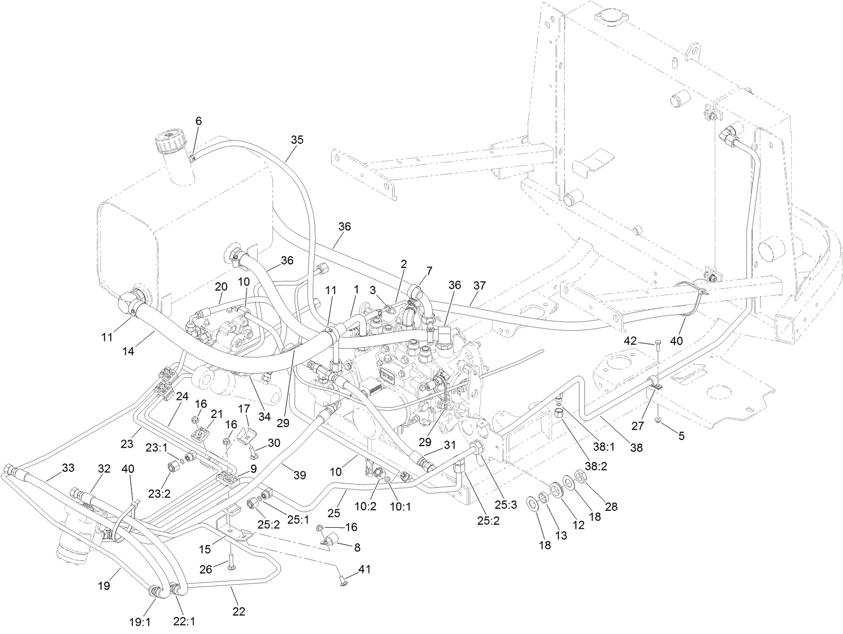Hydraulic Tube and Hose Assembly