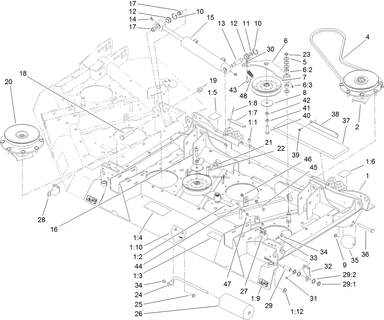 Center Deck Assembly
