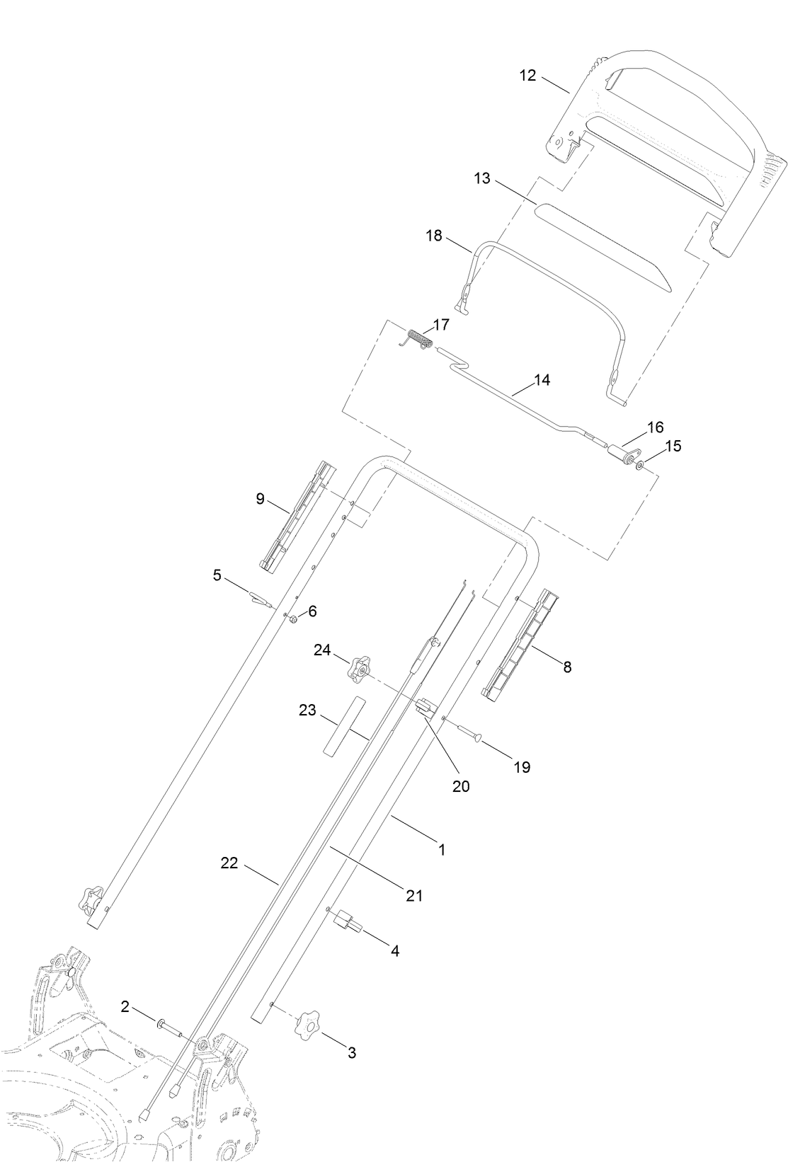 Upper Handle Assembly