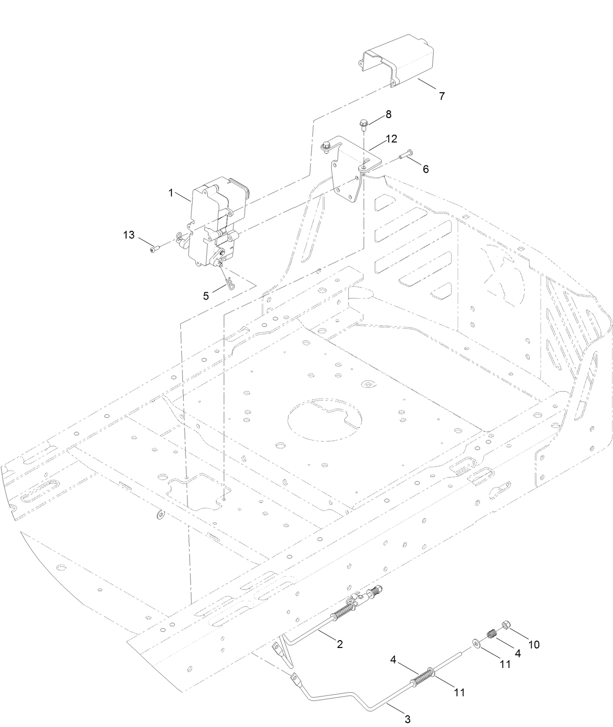 Motion Control Lever Assembly