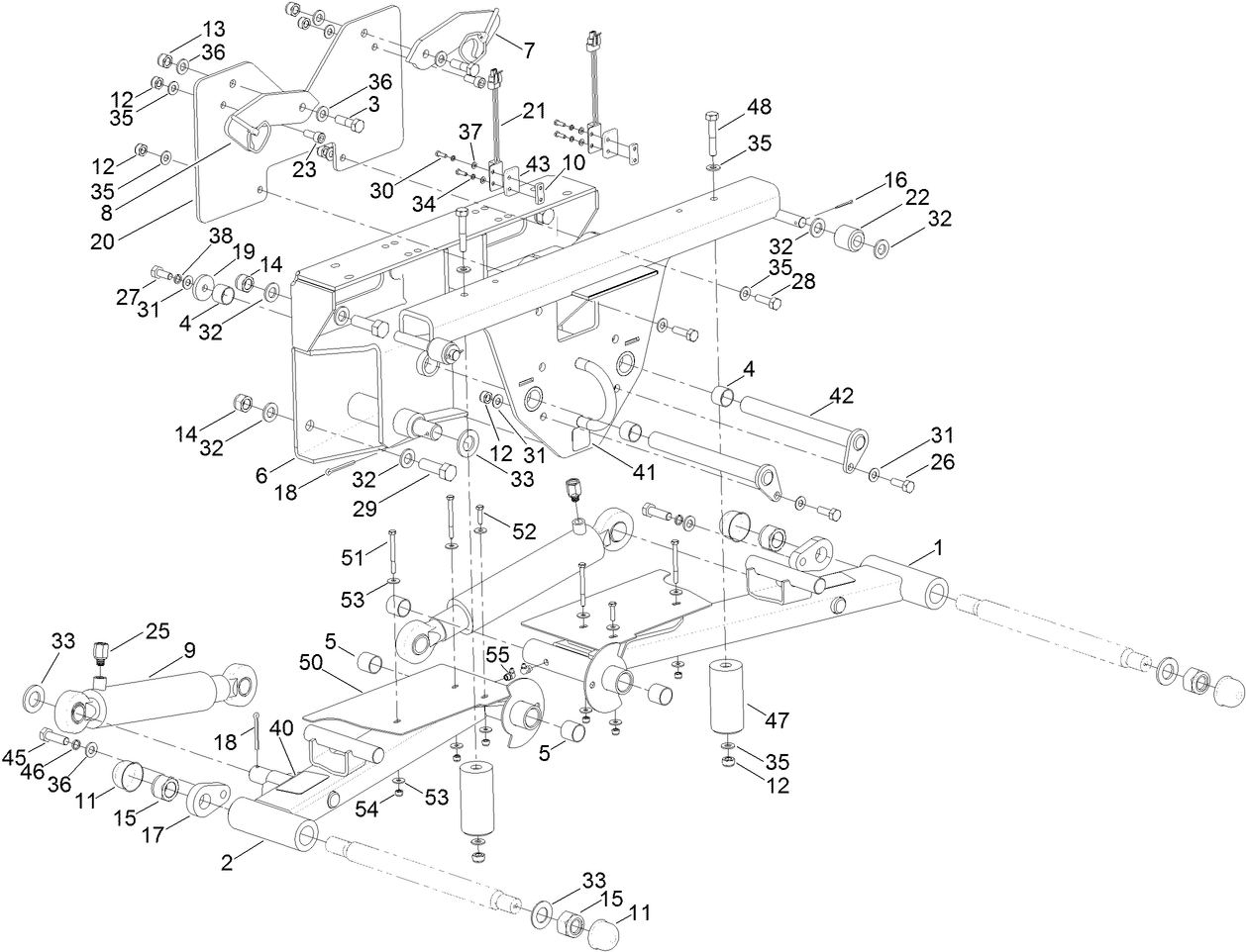 Front Lift Arm Assembly