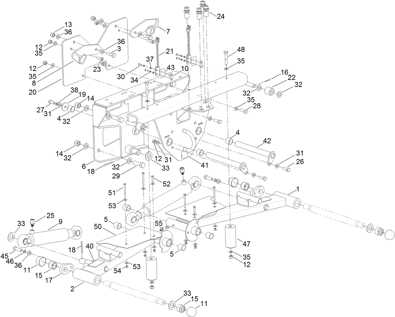 Front Lift Arm Assembly