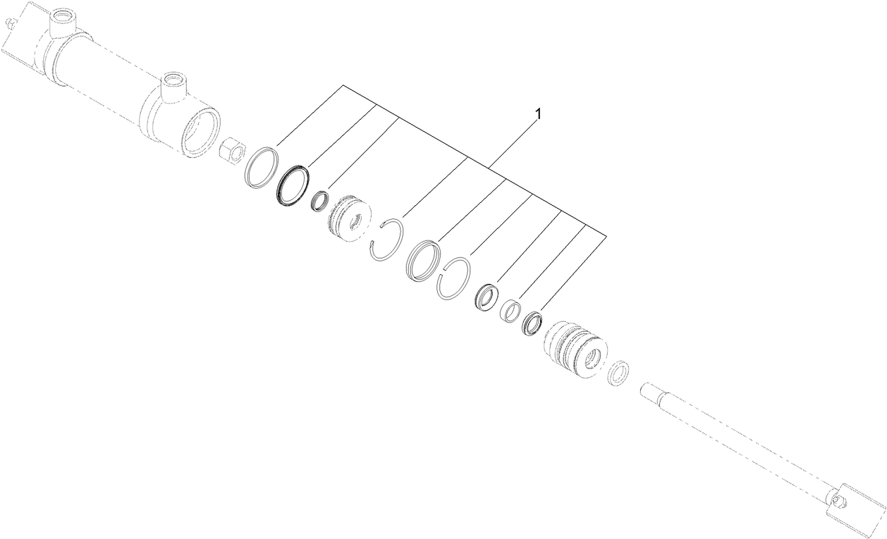 Lift Cylinder Assembly No. 127-6427