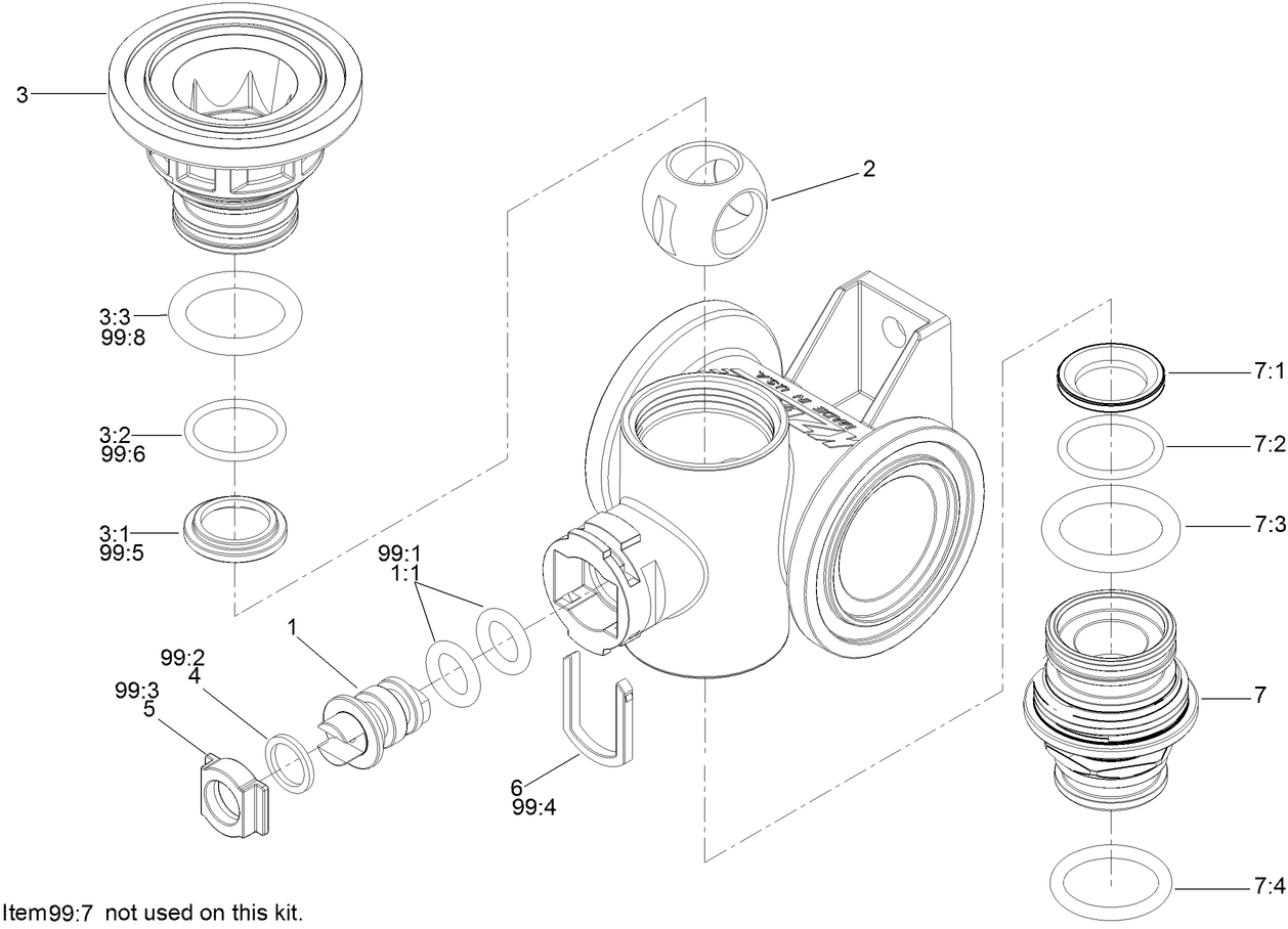 Manifold Valve Kit No. 131-7256