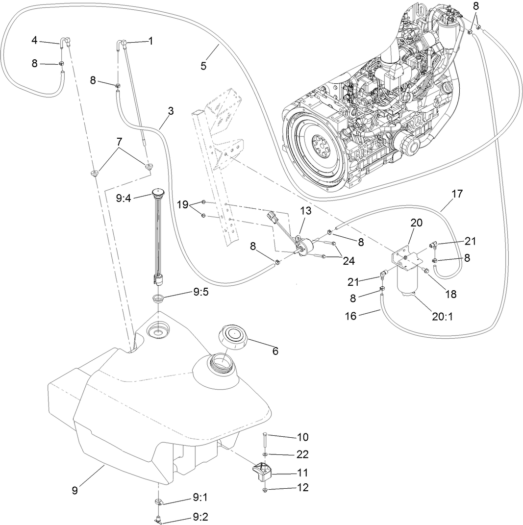 Fuel System Assembly