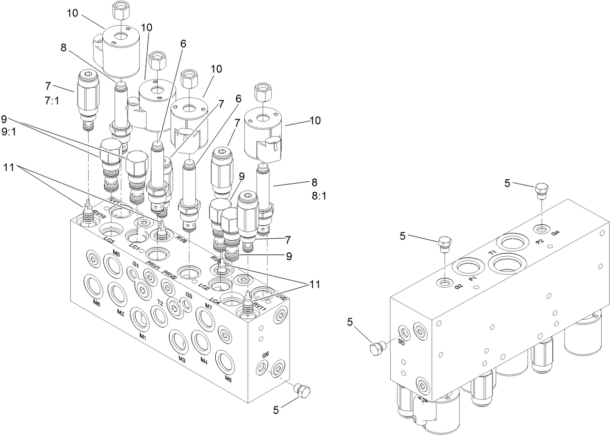 Mow Manifold Assembly