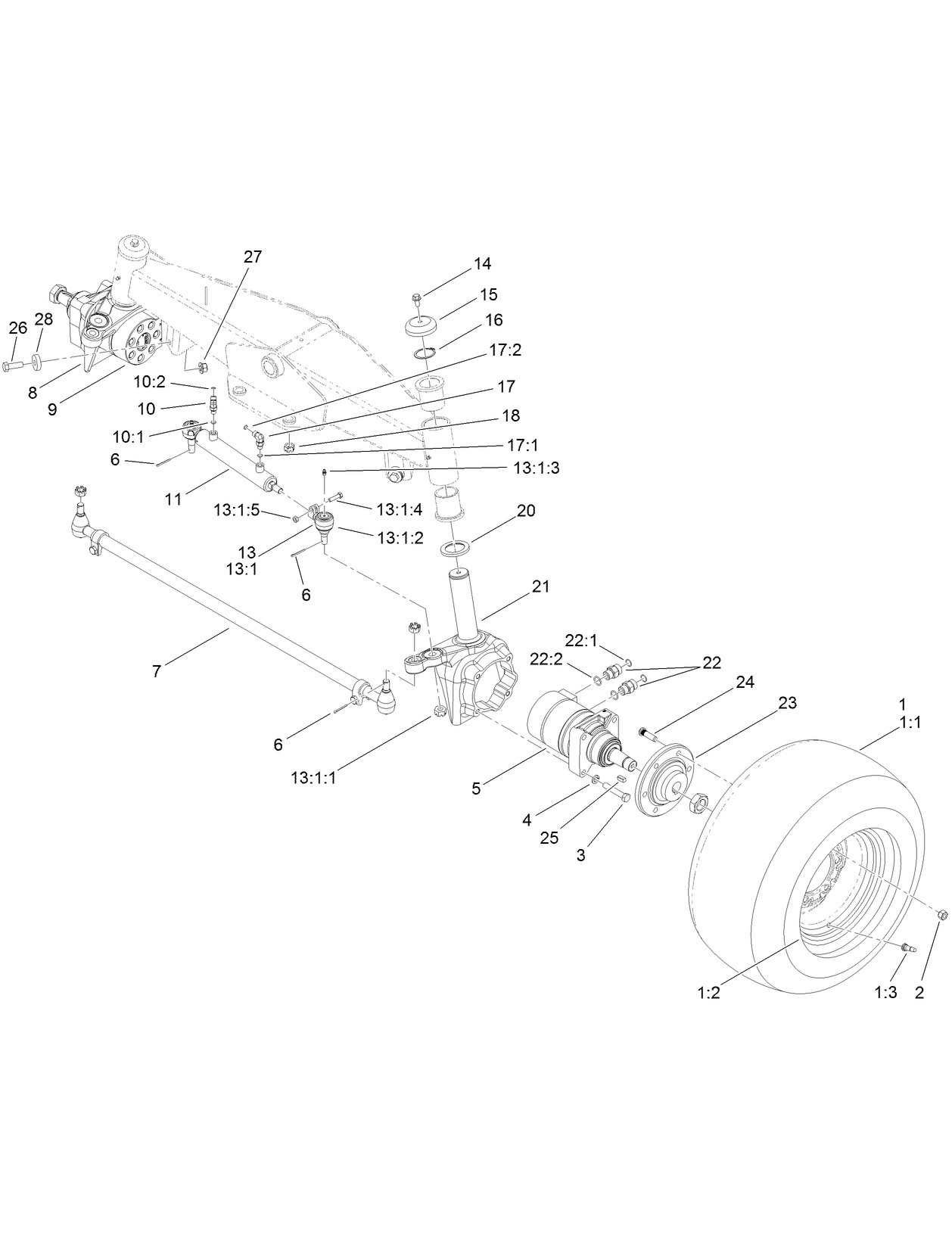 Rear Axle Assembly