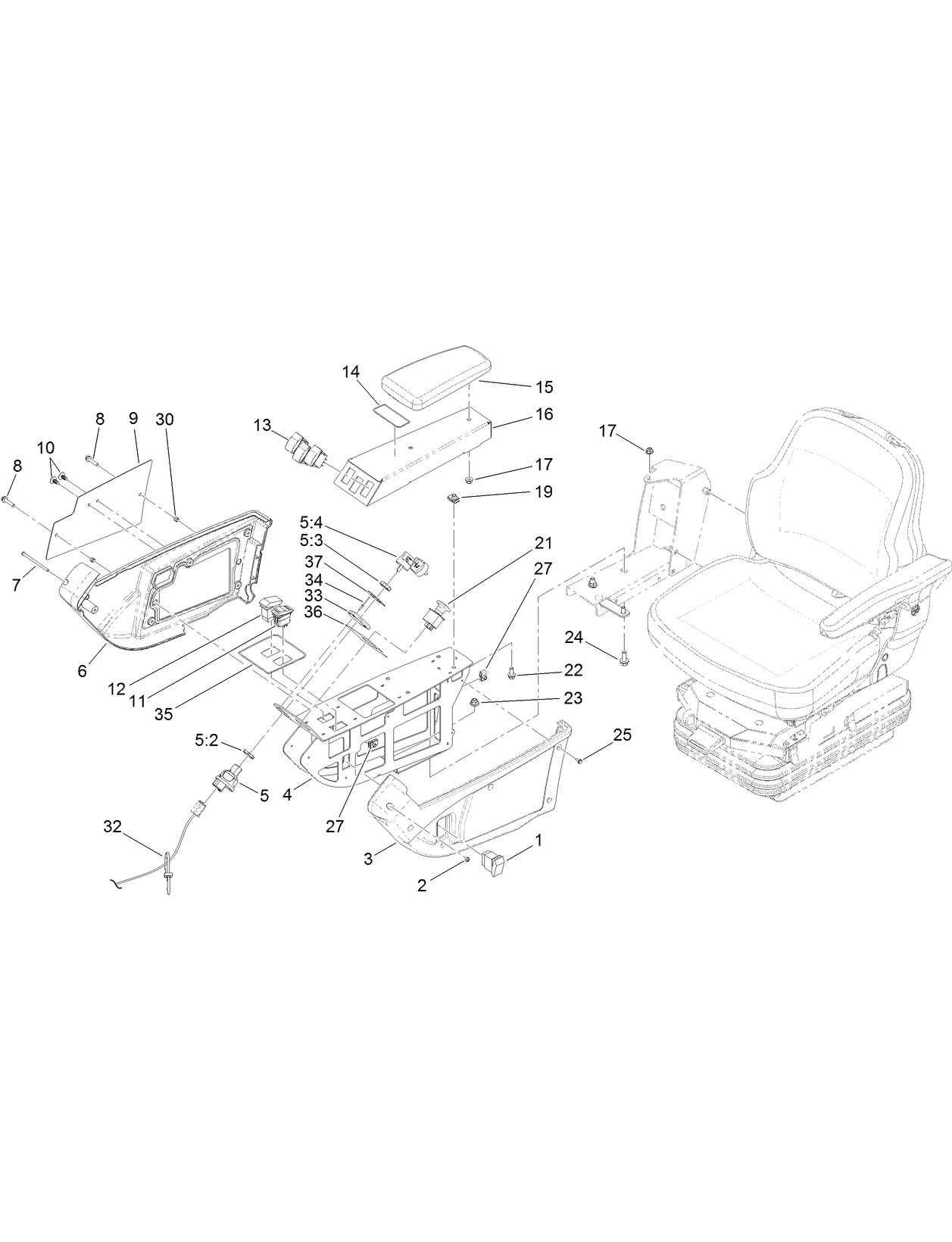 Control Console Assembly