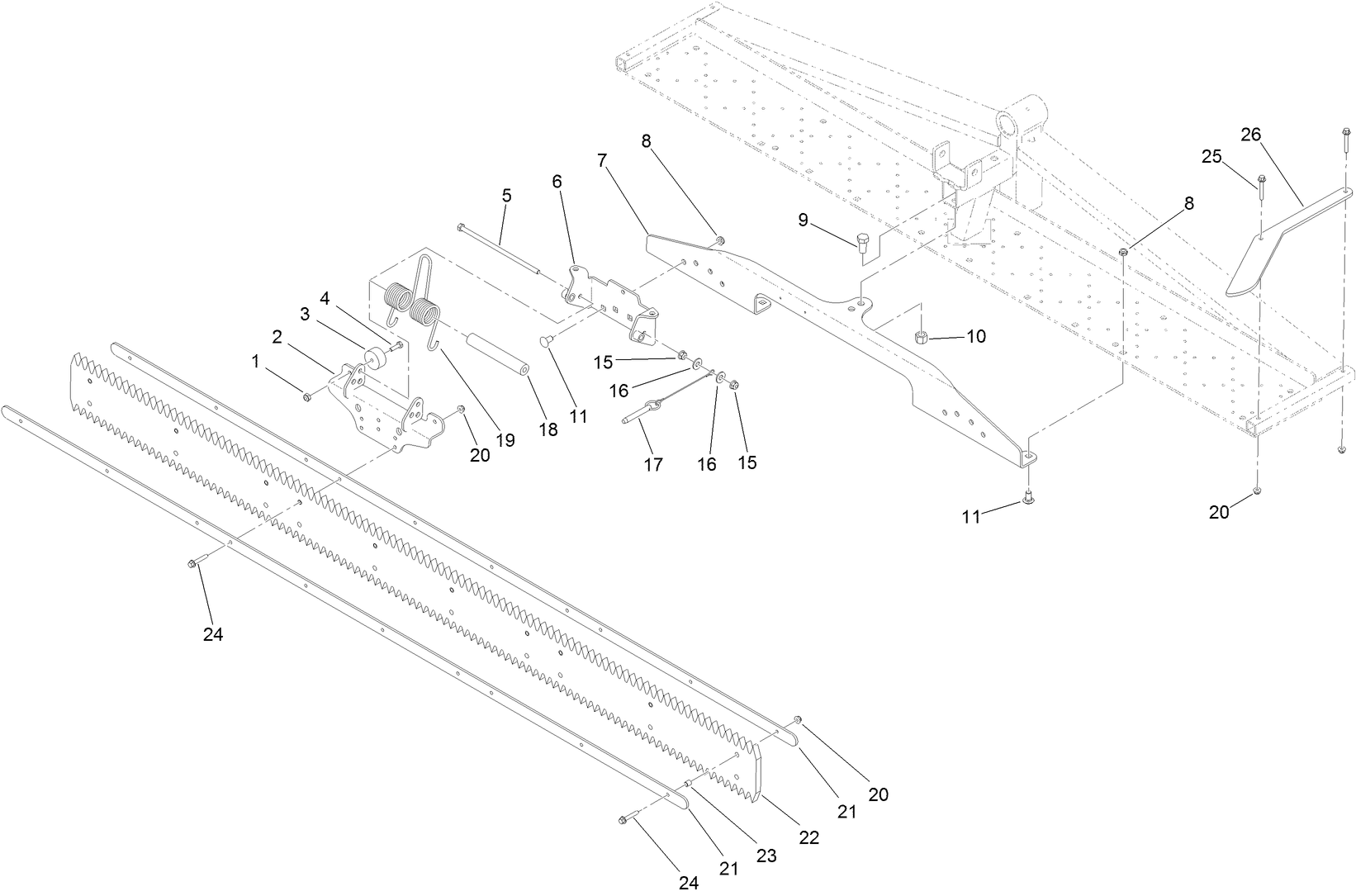 Flex Groomer Assembly