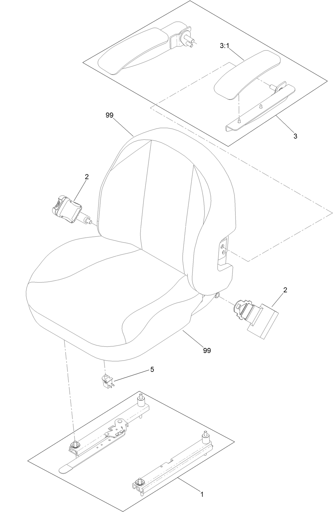 Seat Assembly No. 127-9538