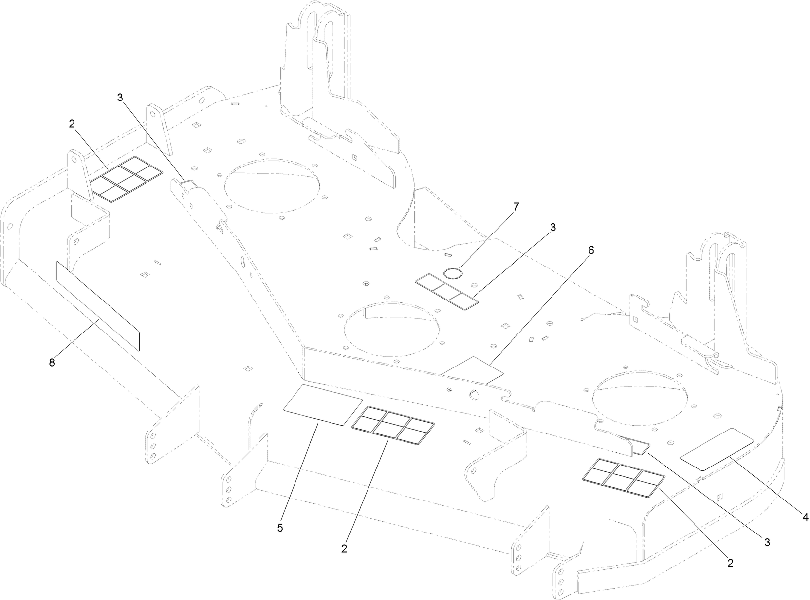 Deck Decal Assembly No. 131-7664