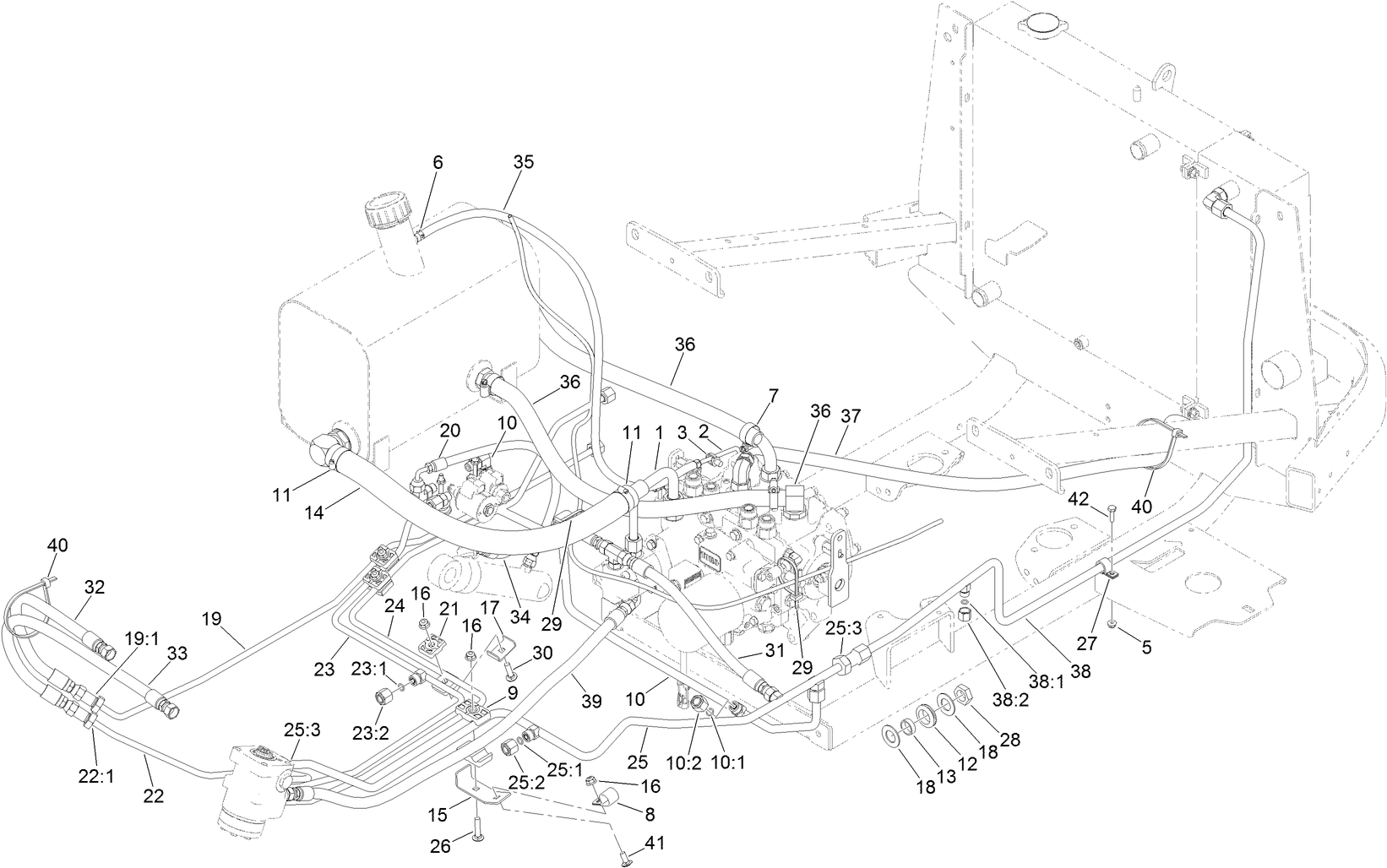 Hydraulic Tube and Hose Assembly