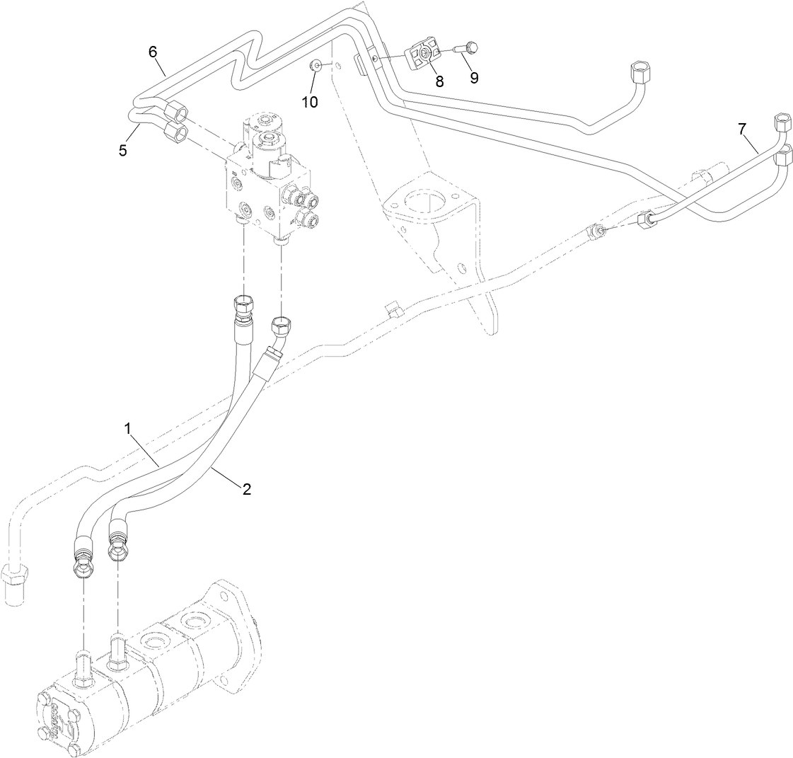 Hydraulic Lift Circuit Assembly