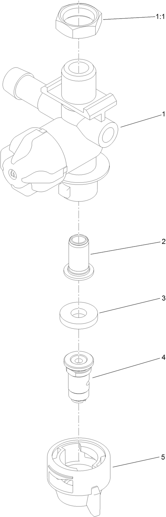 Right Nozzle Assembly No. 126-3669