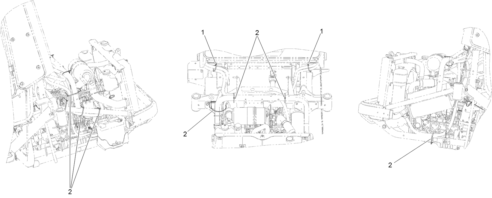 Cab Cable Tie Assembly