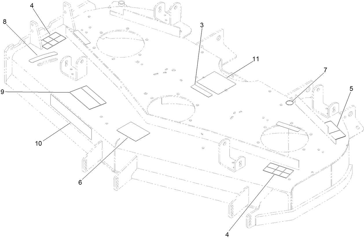 Deck Decal Assembly No. 131-7716