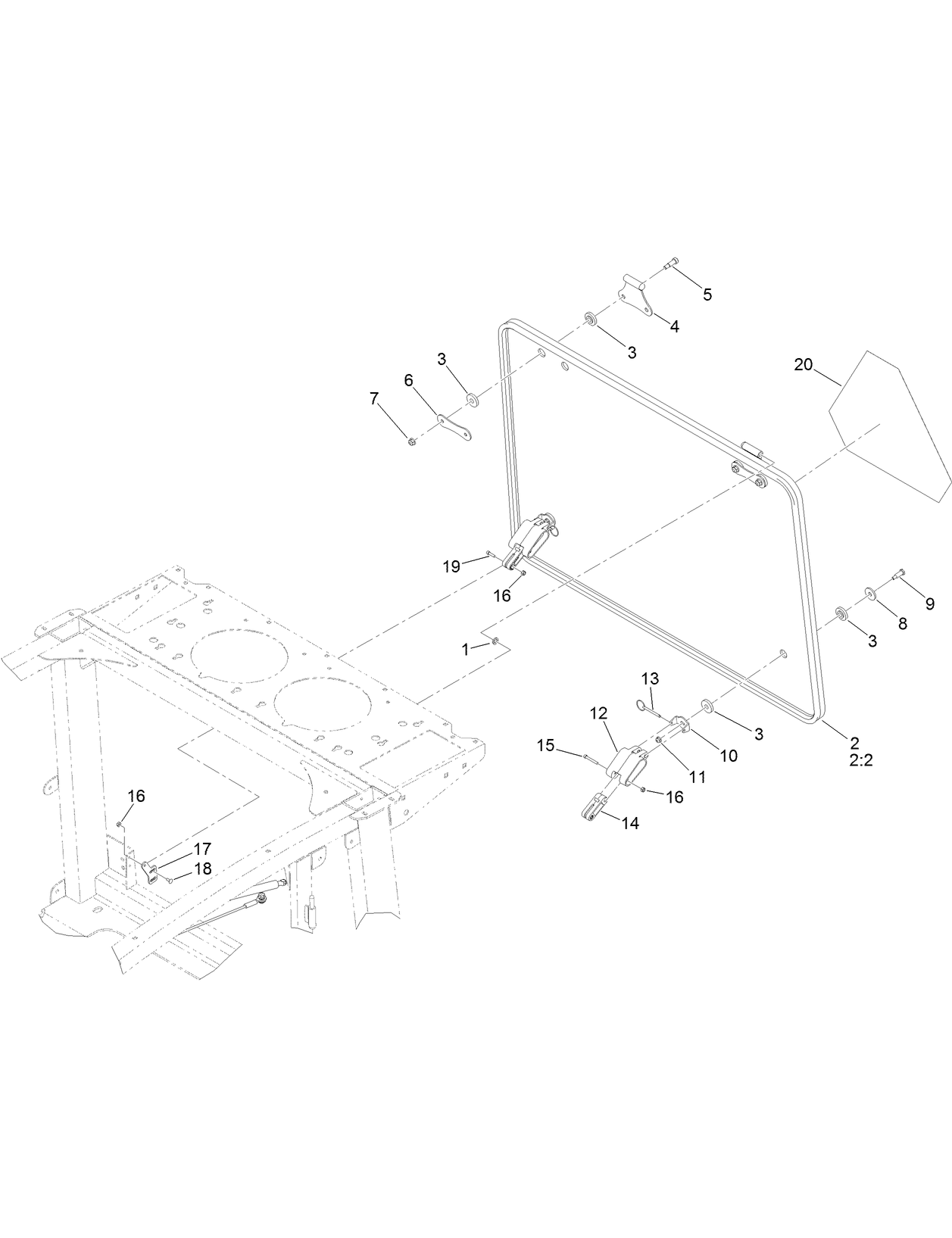 Rear Window Assembly
