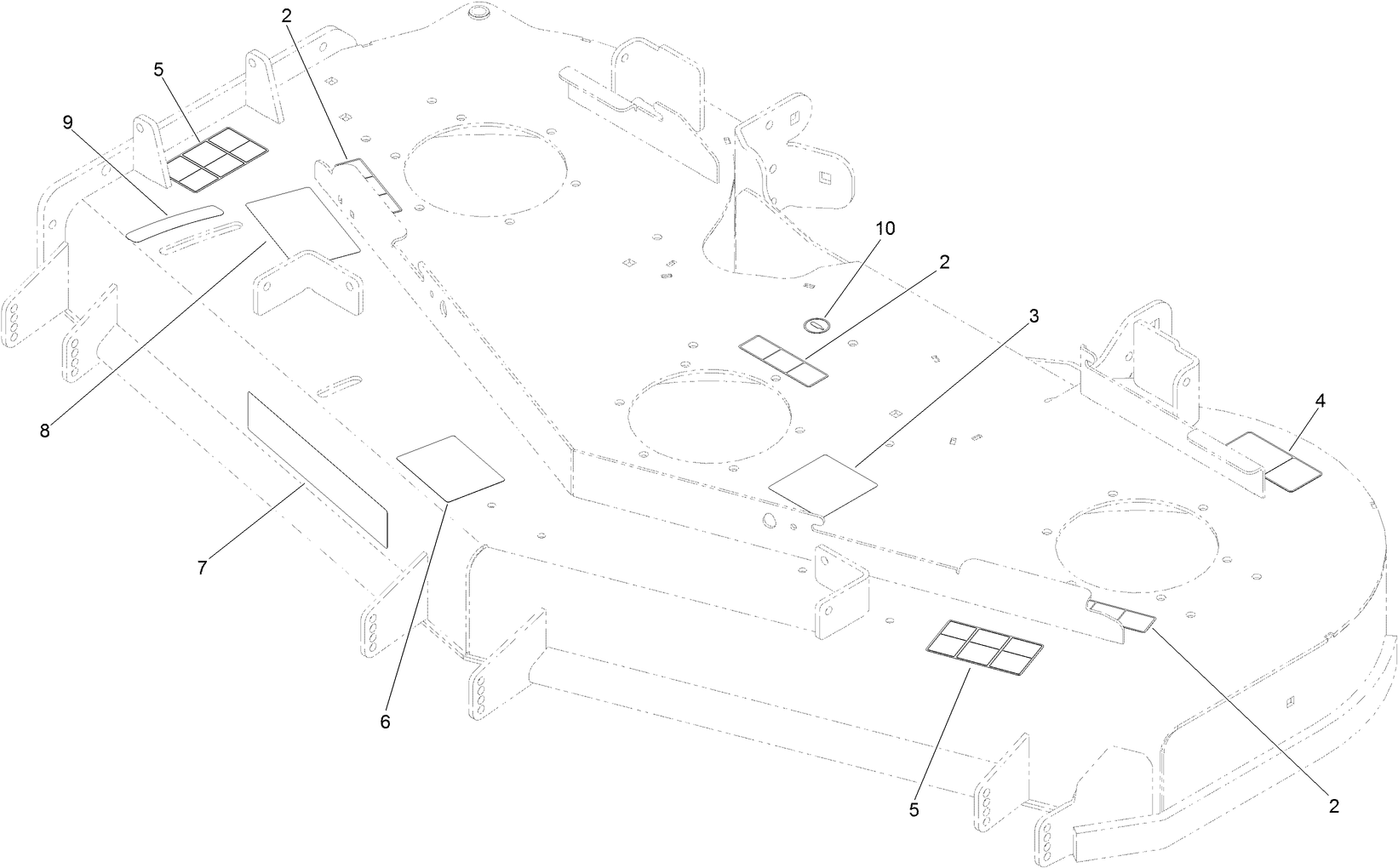 Deck Decal Assembly No. 131-7683