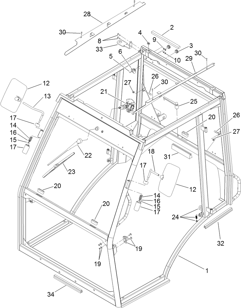 Main Frame Assembly
