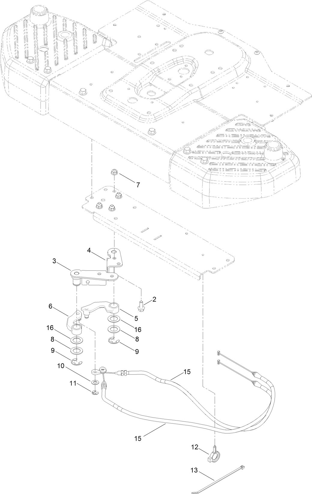 Steering Cable Assembly