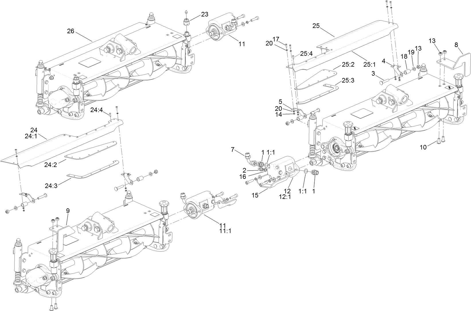 Cutter Component Assembly