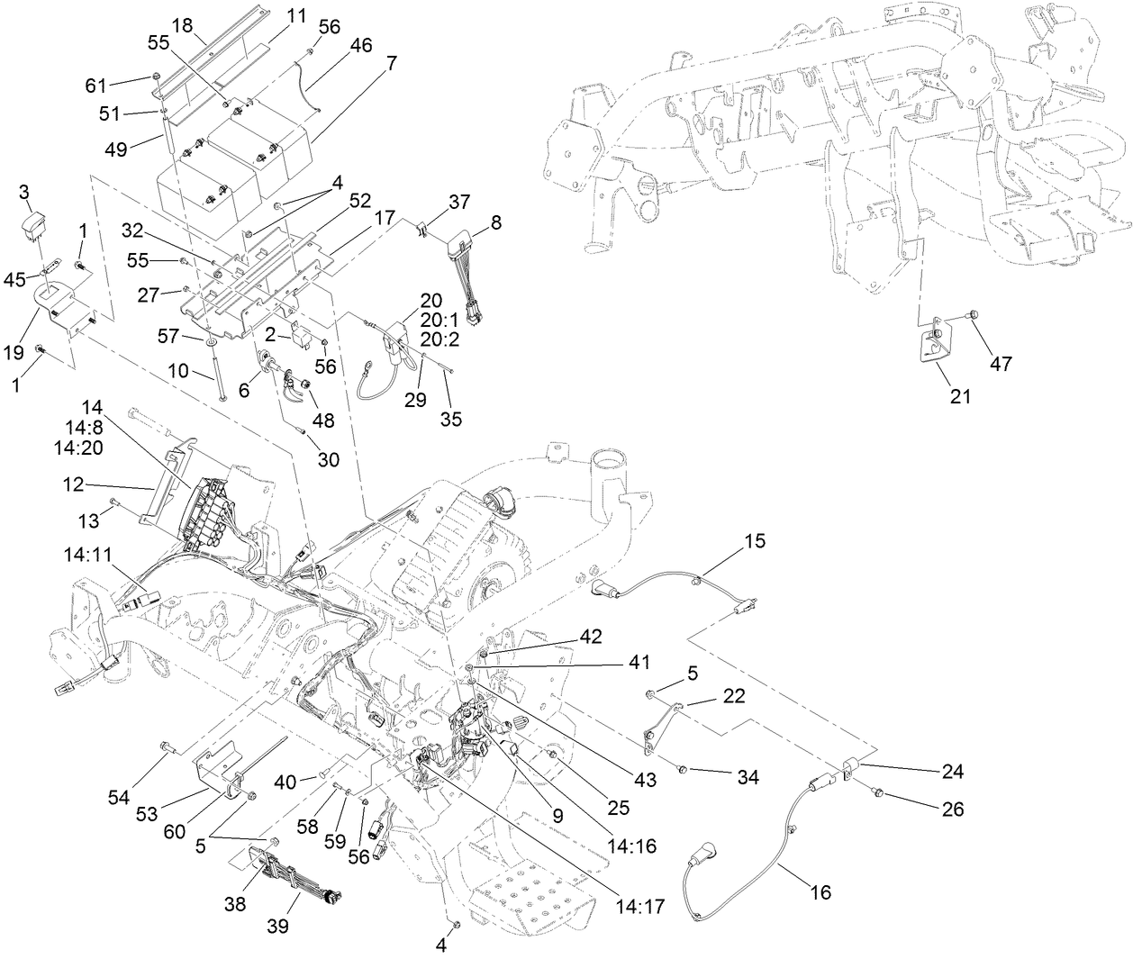 Electric Mow Battery Assembly