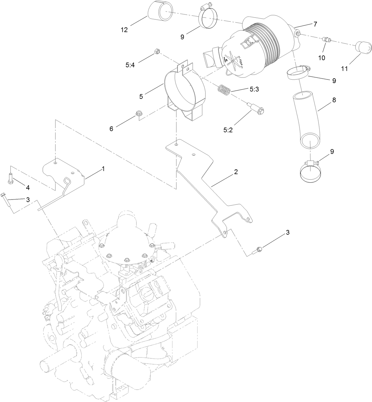 Air Cleaner Mount Assembly