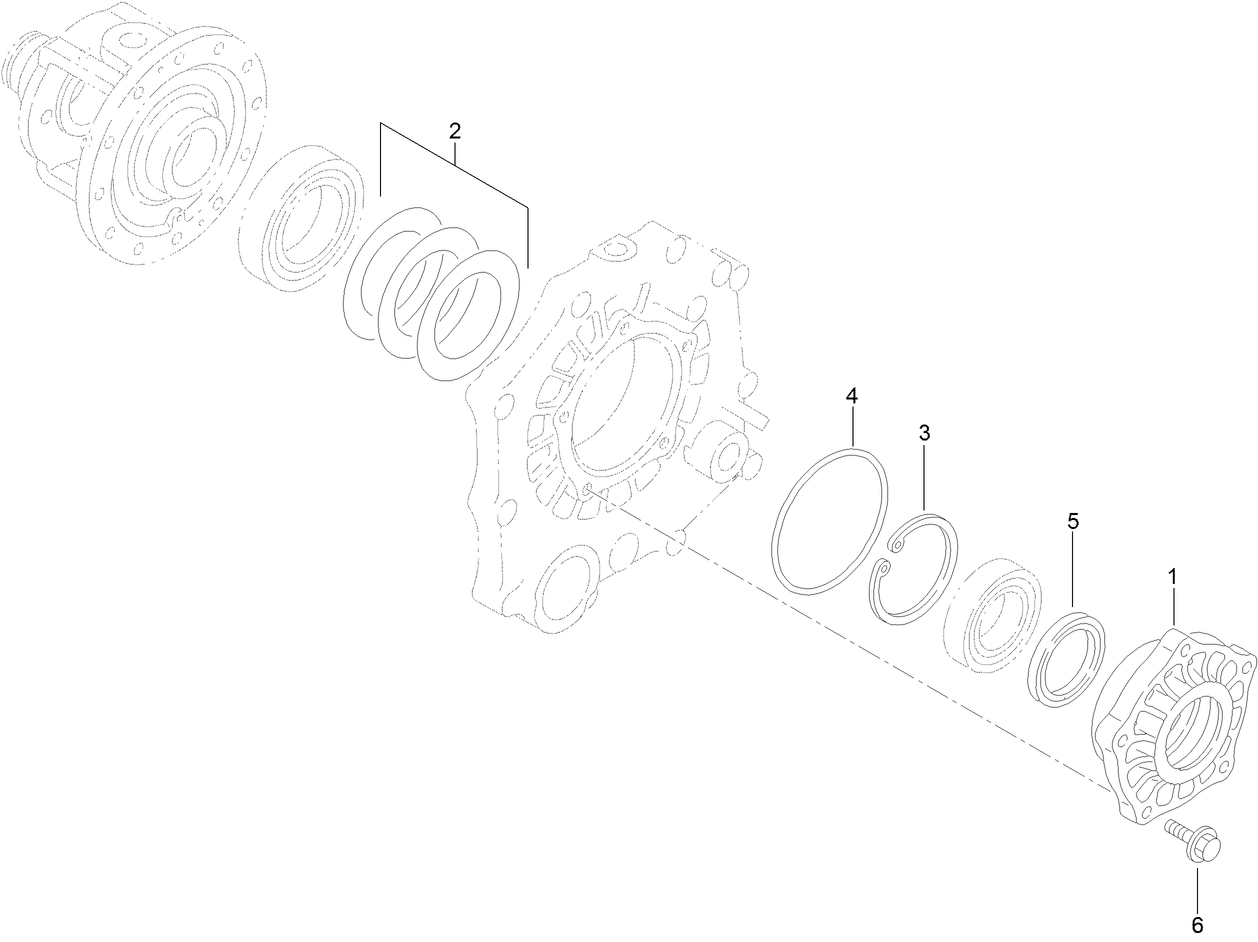Differential Carrier Assembly Transaxle Assembly No. 120-7610