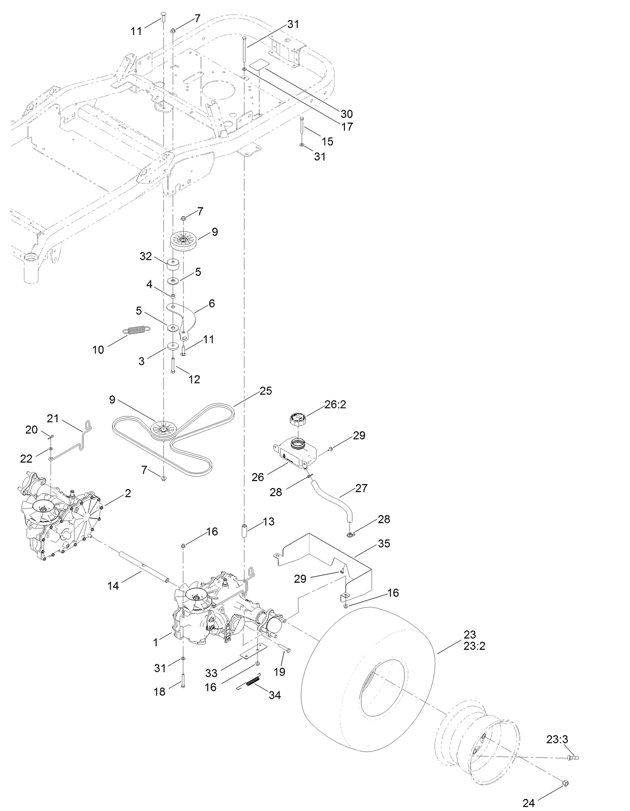 Traction Drive Assembly