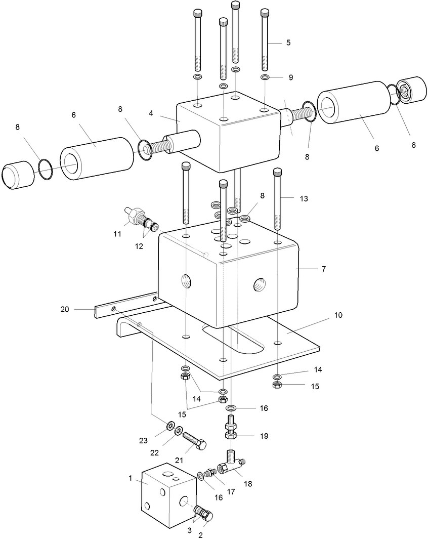 Unit 1/5 Cutter Control Valve