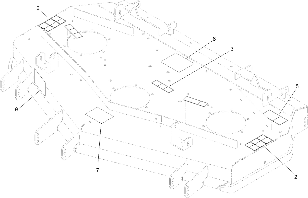 Deck Decal Assembly No. 131-7718
