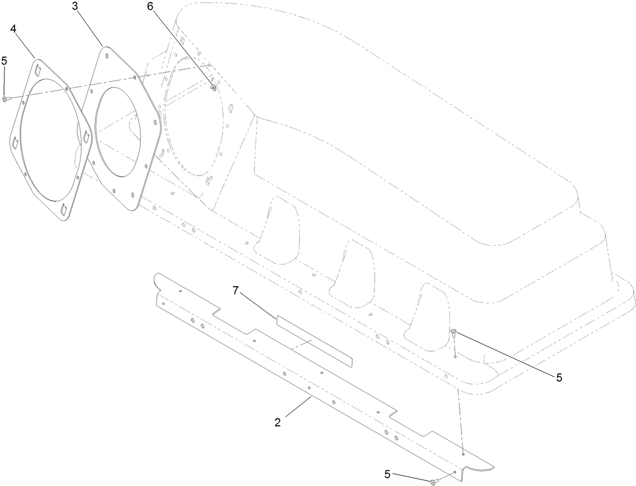 Bagger Top Assembly No. 131-8654