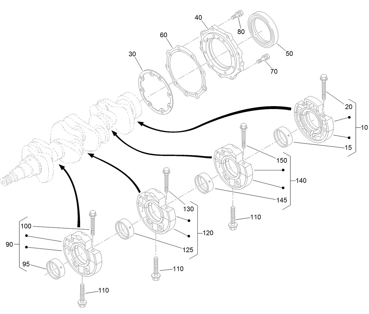 Main Bearing Case Assembly