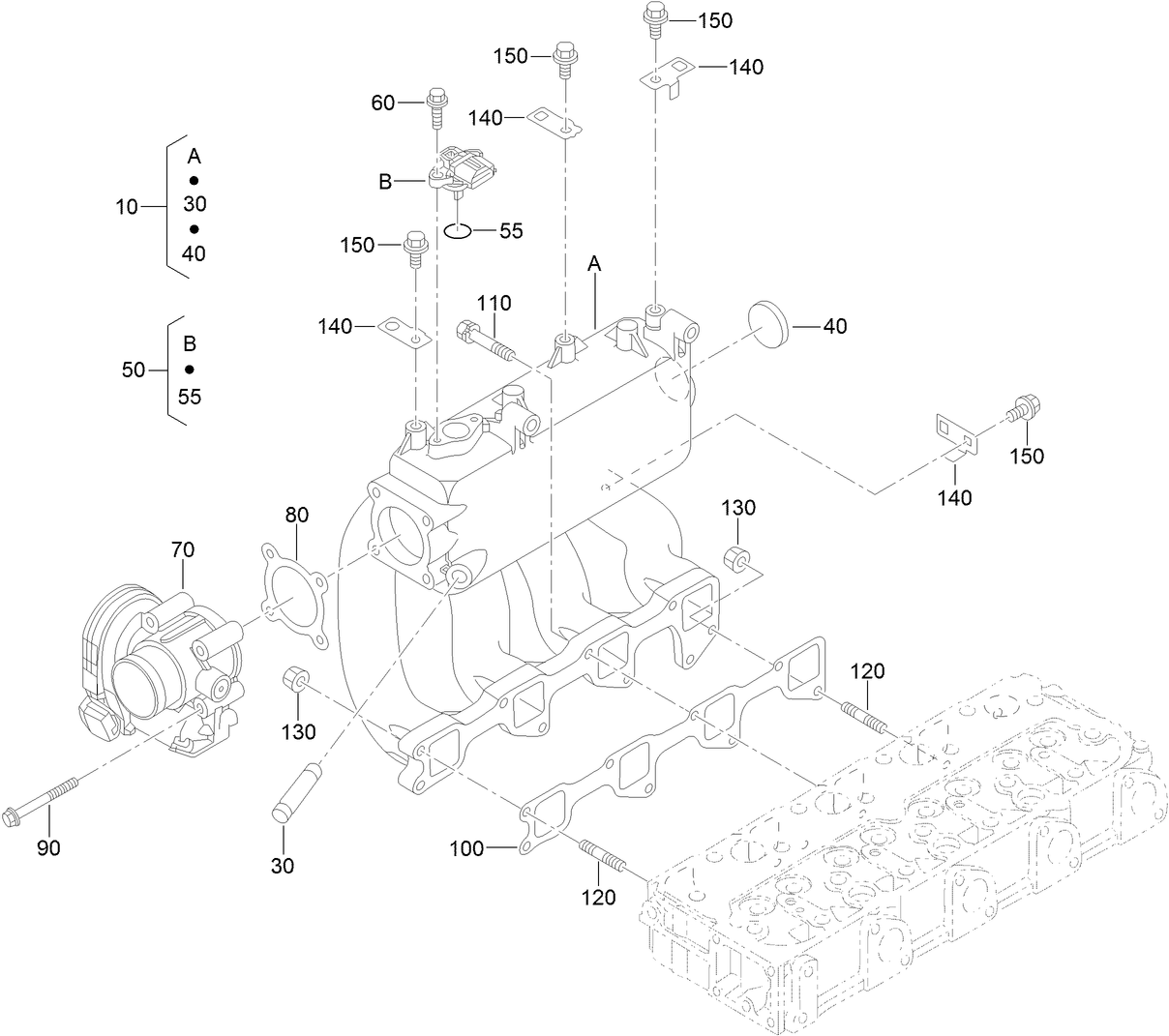 Inlet Manifold Assembly