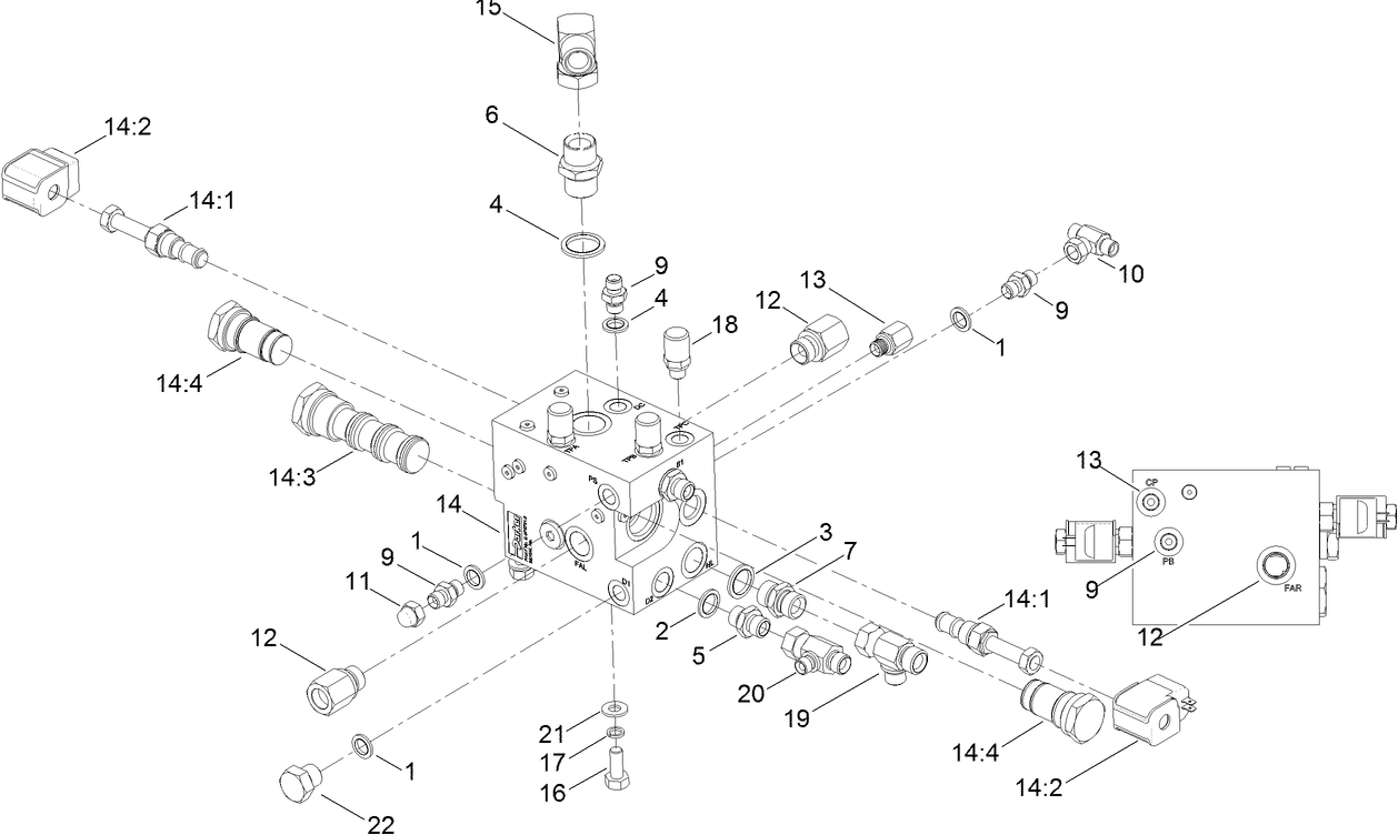 Transmission Manifold Assembly